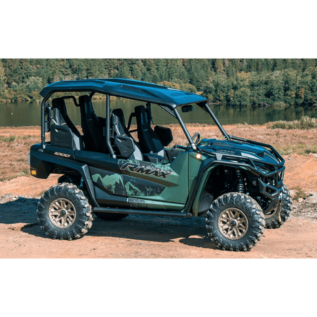 Yamaha Wolverine RMAX 4 Front Bumper with Fender Guard and Rock Sliders - Kombustion Motorsports