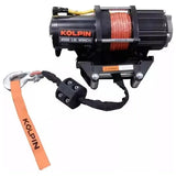 Kawasaki Mule Pro FX / FXT Quick Mount Winch 4500 lb Synthetic Rope