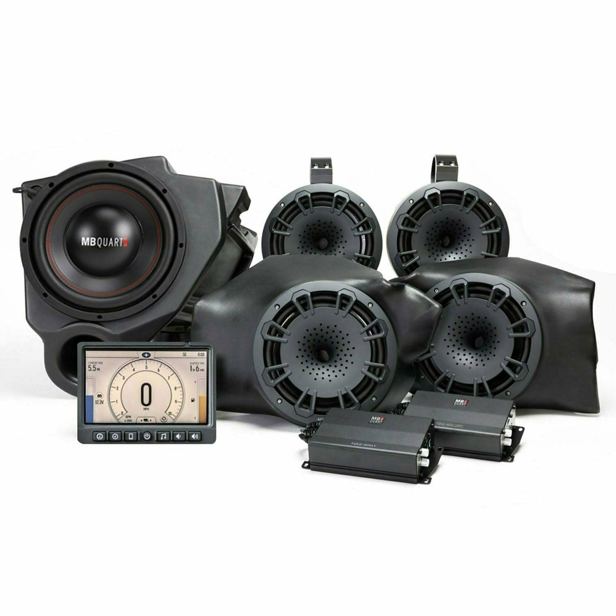 Polaris RZR Ride Command Stage 5 Audio System | MB Quart