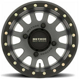 401 Beadlock Wheel (Titanium) | Method Race Wheels