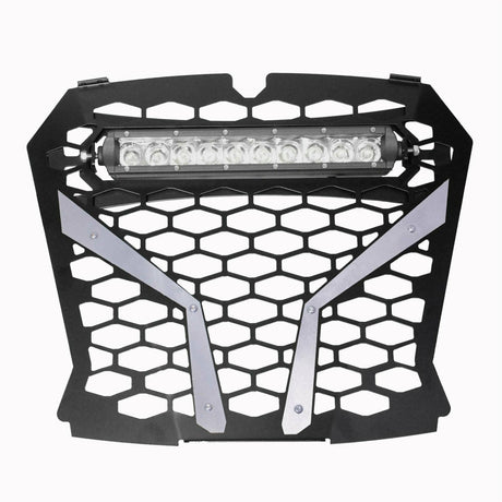 Polaris RZR Turbo S Front Grille with Light Pocket | ModQuad