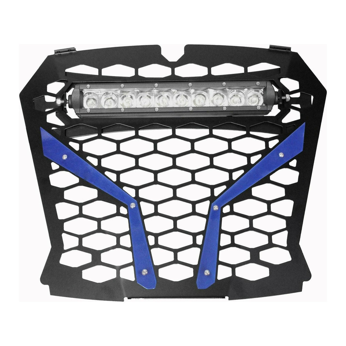 Polaris RZR Turbo S Front Grille with Light Pocket | ModQuad