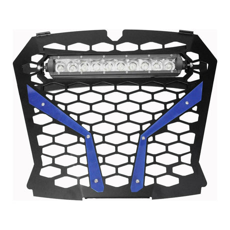 Polaris RZR Turbo S Front Grille with Light Pocket | ModQuad