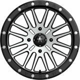 M37 Brute Beadlock Wheel (Gloss Black Machined) | MSA Wheels