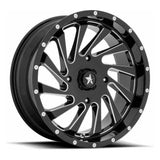 MSA Wheels M46 Blade Wheel (Gloss Black Milled)