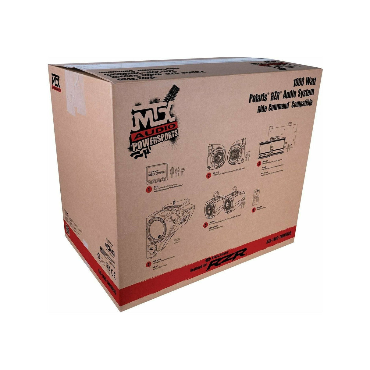Polaris RZR Ride Command Stage 5 Audio System | MTX Audio