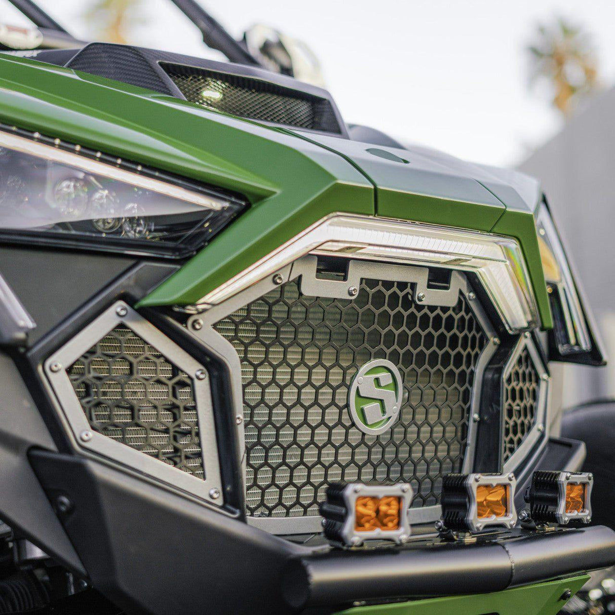 Polaris RZR Pro R Front Grille Kit