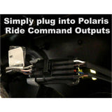 Polaris RZR Ride Command Amplifier RCA Harness (No Remote Wire) | UTV Stereo