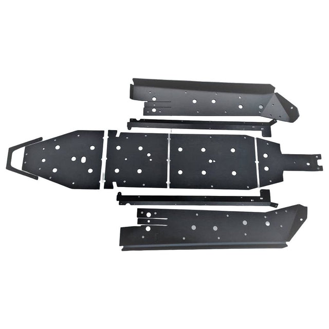 Polaris RZR Turbo R 4 Full Skid Plate with Sliders