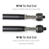 Polaris RZR Turbo S Tie Rod Kit (M16 Rack)