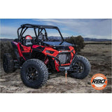 Razorback Offroad Polaris RZR XP Turbo S Folding Front Windshield