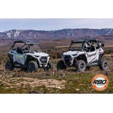 Razorback Offroad Polaris RZR Trail Folding Glass Windshield