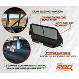 Razorback Offroad Polaris RZR Trail Rear Sliding Window