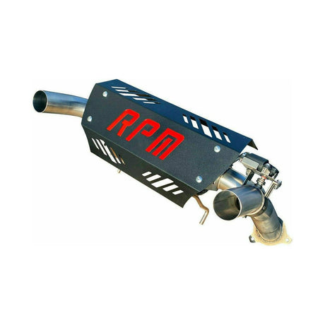 RPM Powersports Polaris RZR XP Turbo / Turbo S Captain's Choice Dual Tip Exhaust