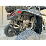 Trinity Racing Polaris RZR Turbo Side Piece Header Pipe with Electronic Cutout