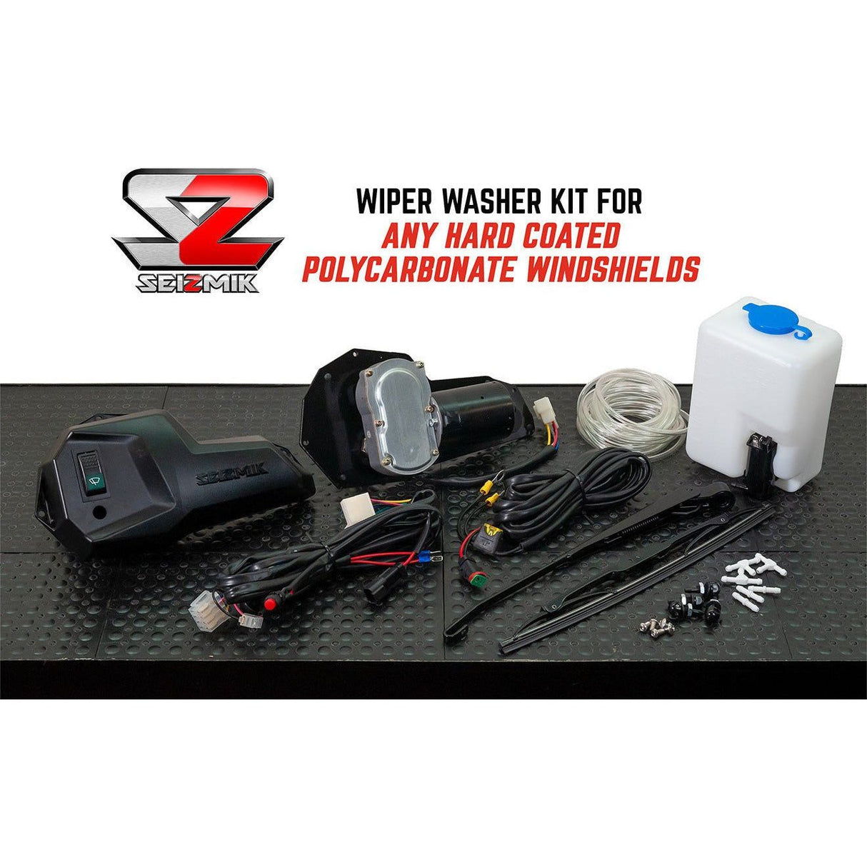 UTV Windshield Wiper Washer Kit | Seizmik