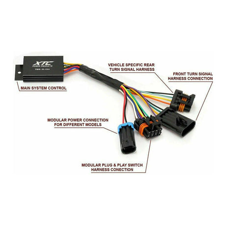 XTC Polaris General (2019+) Self Canceling Turn Signal System with Billet Lever
